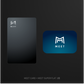 MEET CARD+SUPER FLAT セット