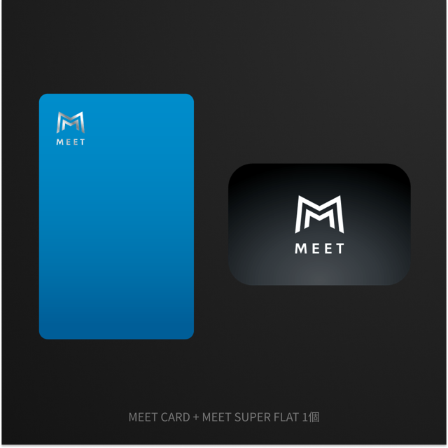 MEET CARD+SUPER FLAT セット