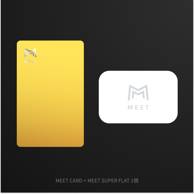MEET CARD+SUPER FLAT セット