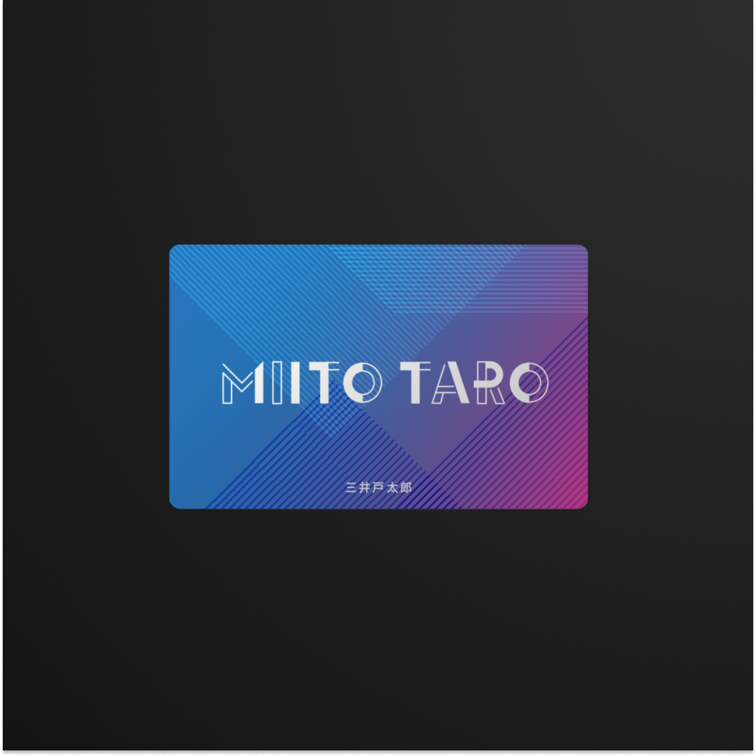 MEET CARD【オリジナル印刷】