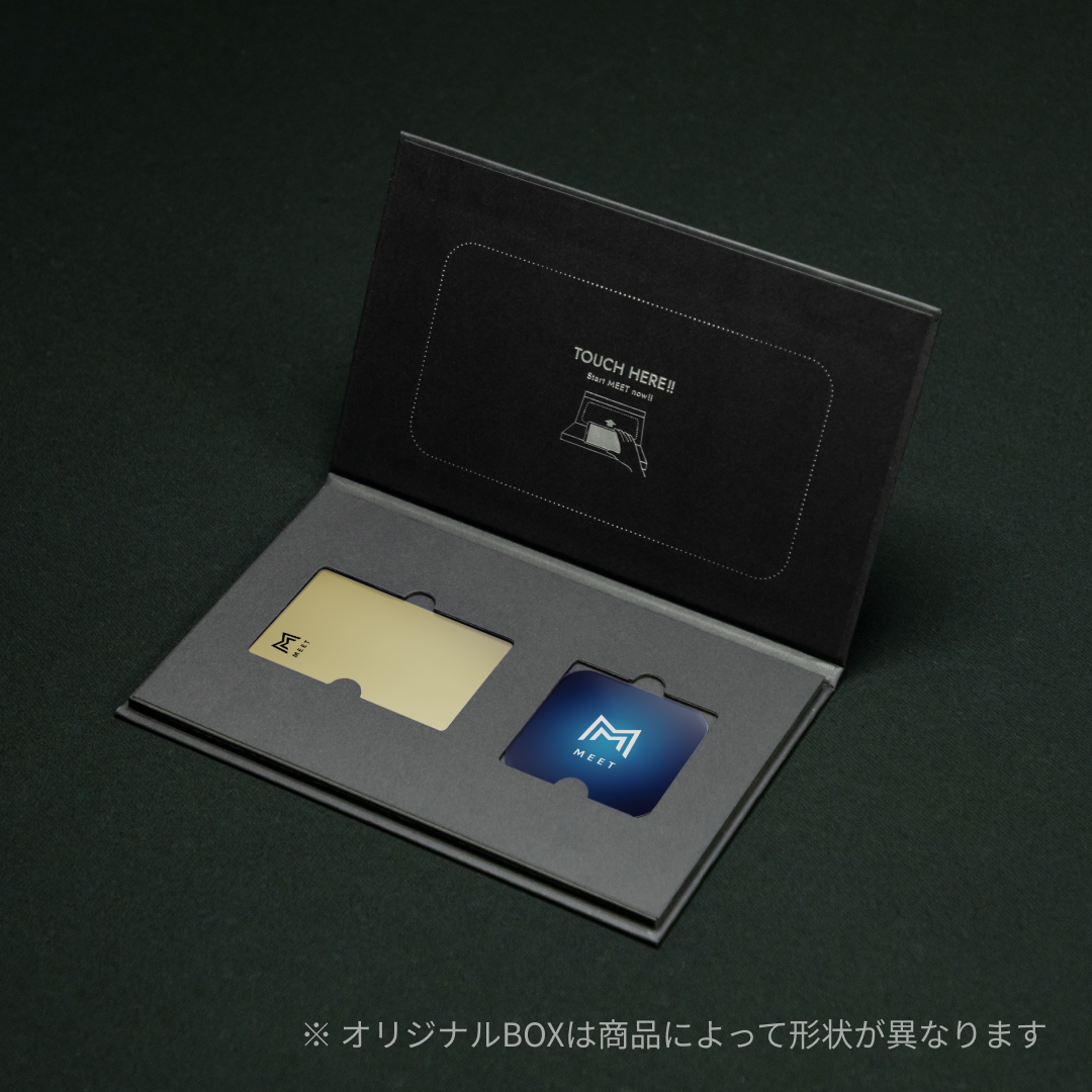 MEET CARD+SUPER FLAT セット