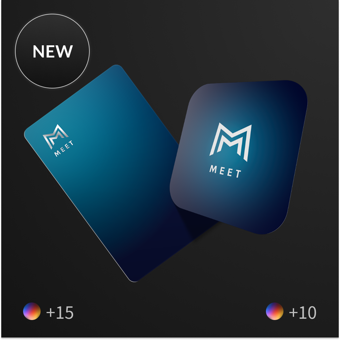MEET CARD+FLAT セット