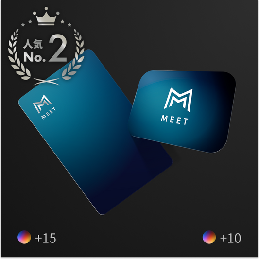 MEET CARD+SUPER FLAT セット