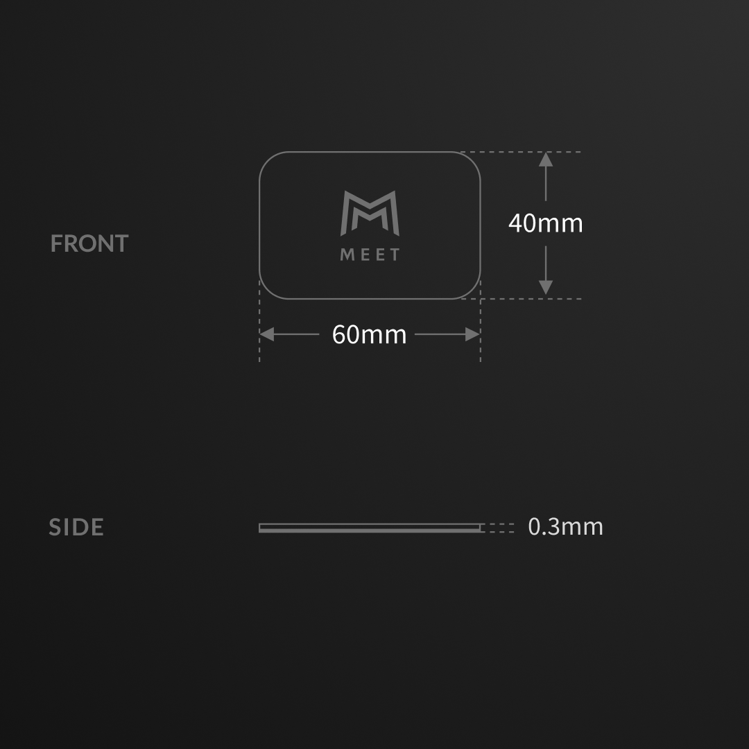 MEET CARD+SUPER FLAT セット
