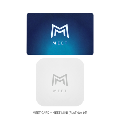MEET CARD+FLAT セット